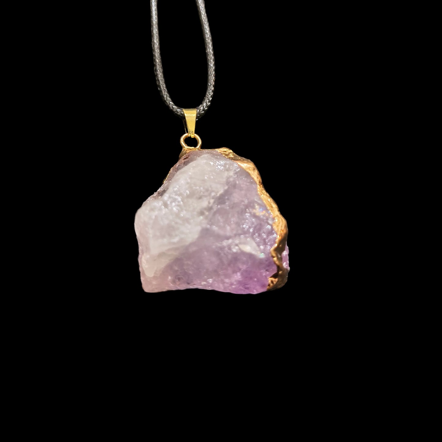 Raw cut Crystal Necklaces