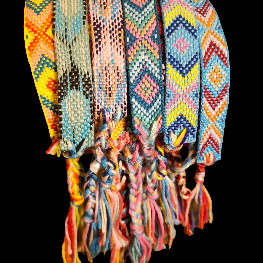Fabric bracelets