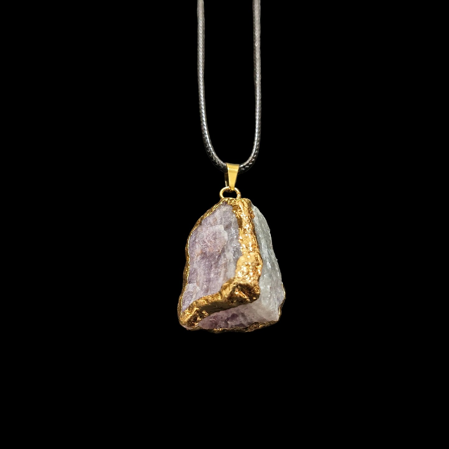 Raw cut Crystal Necklaces