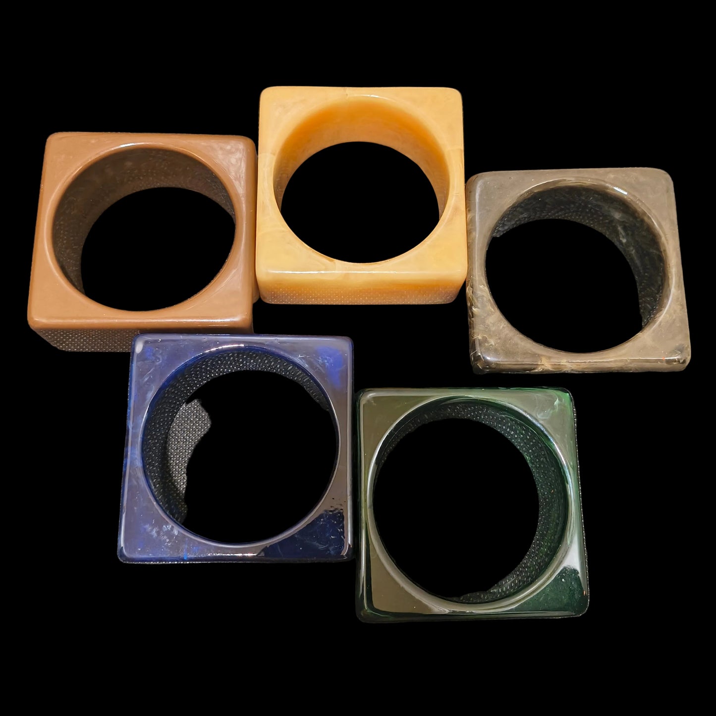 Chunky Square Bangles