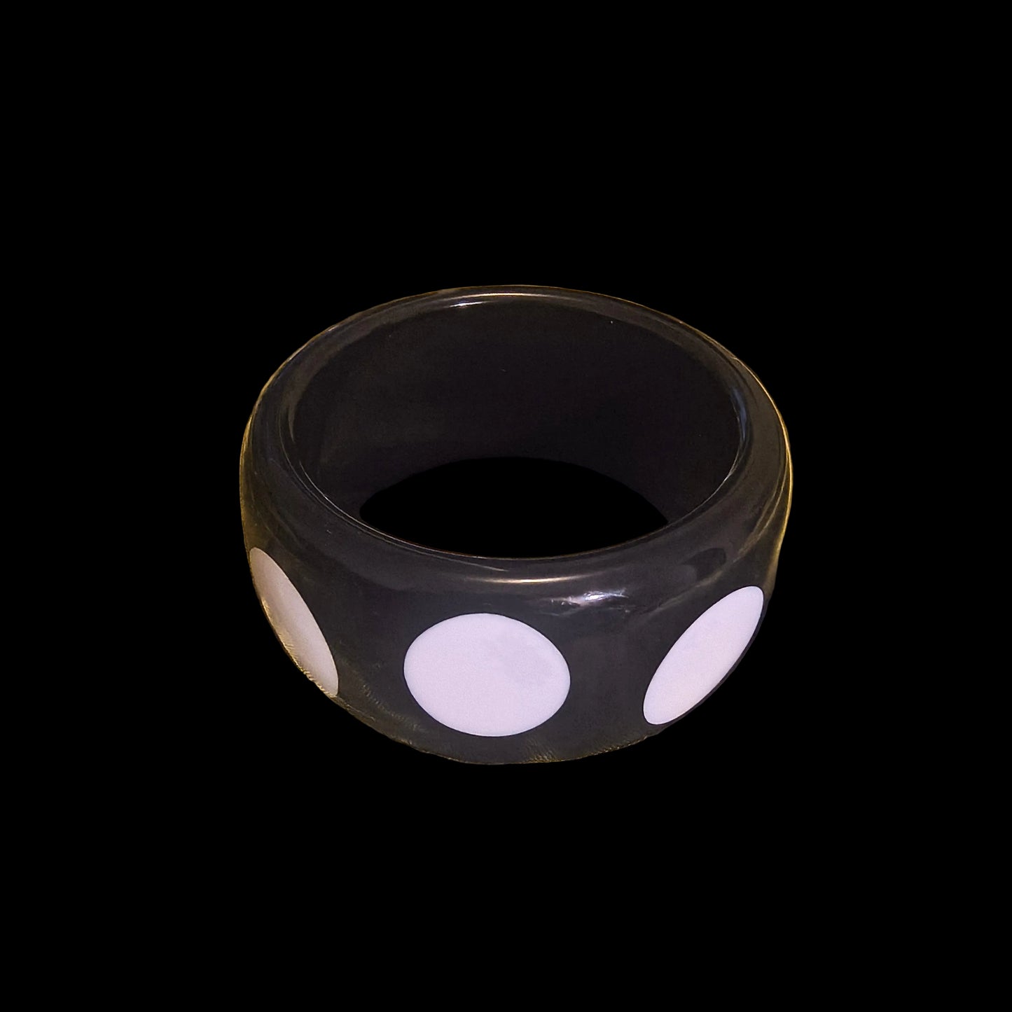 Black/White Bangles