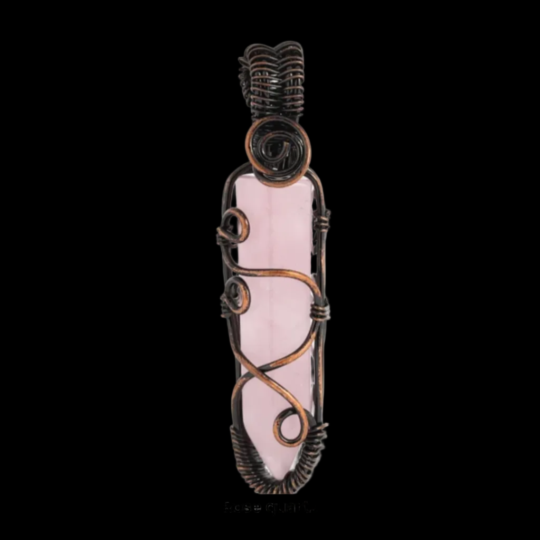 Natural Stone Bullet Necklace