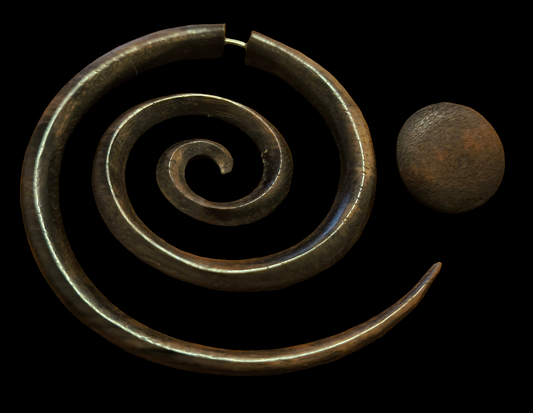 Large wood spiral