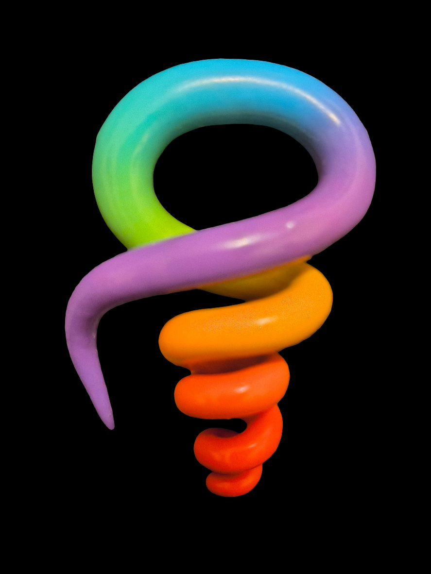 Spiral rainbow Gauge