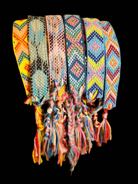 Fabric bracelets