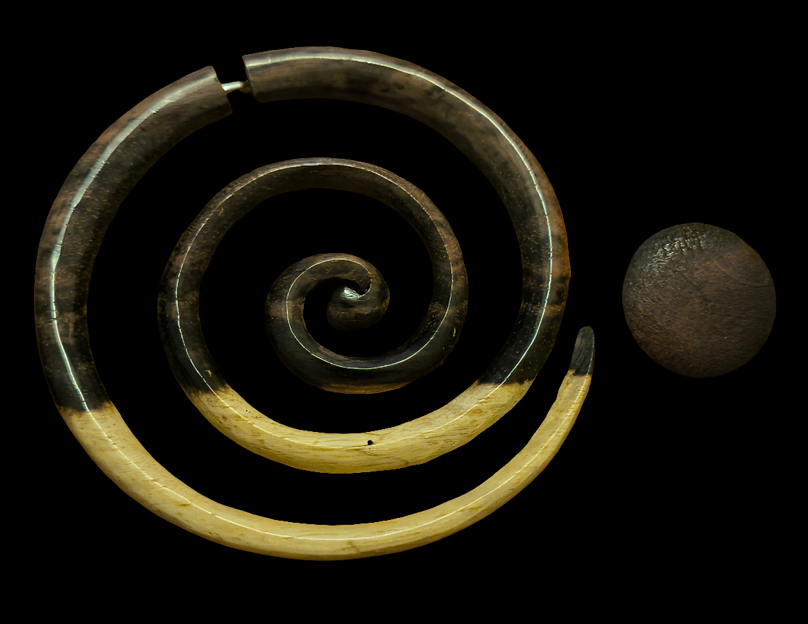 Large wood spiral