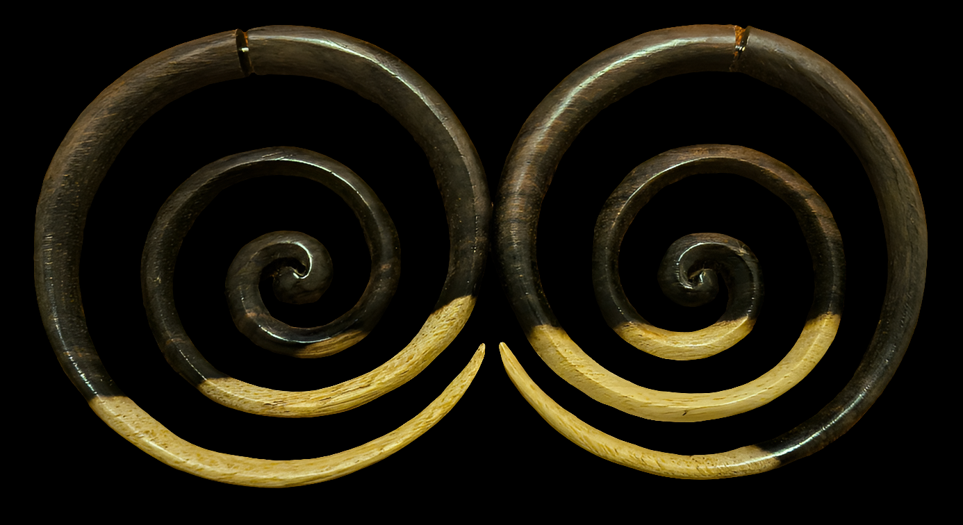 Large wood spiral
