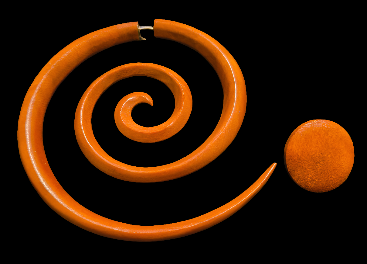 Large wood spiral