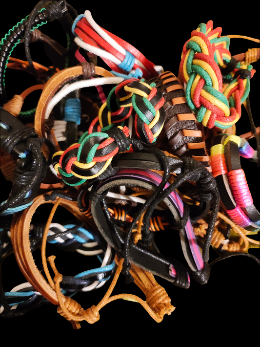 Leather bracelets