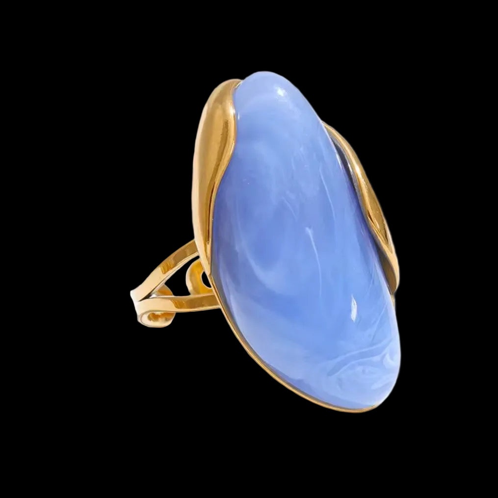 Wavy Statement Ring