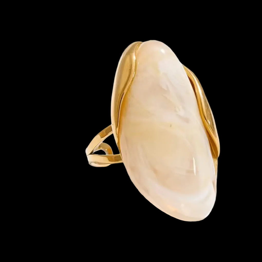 Wavy Statement Ring