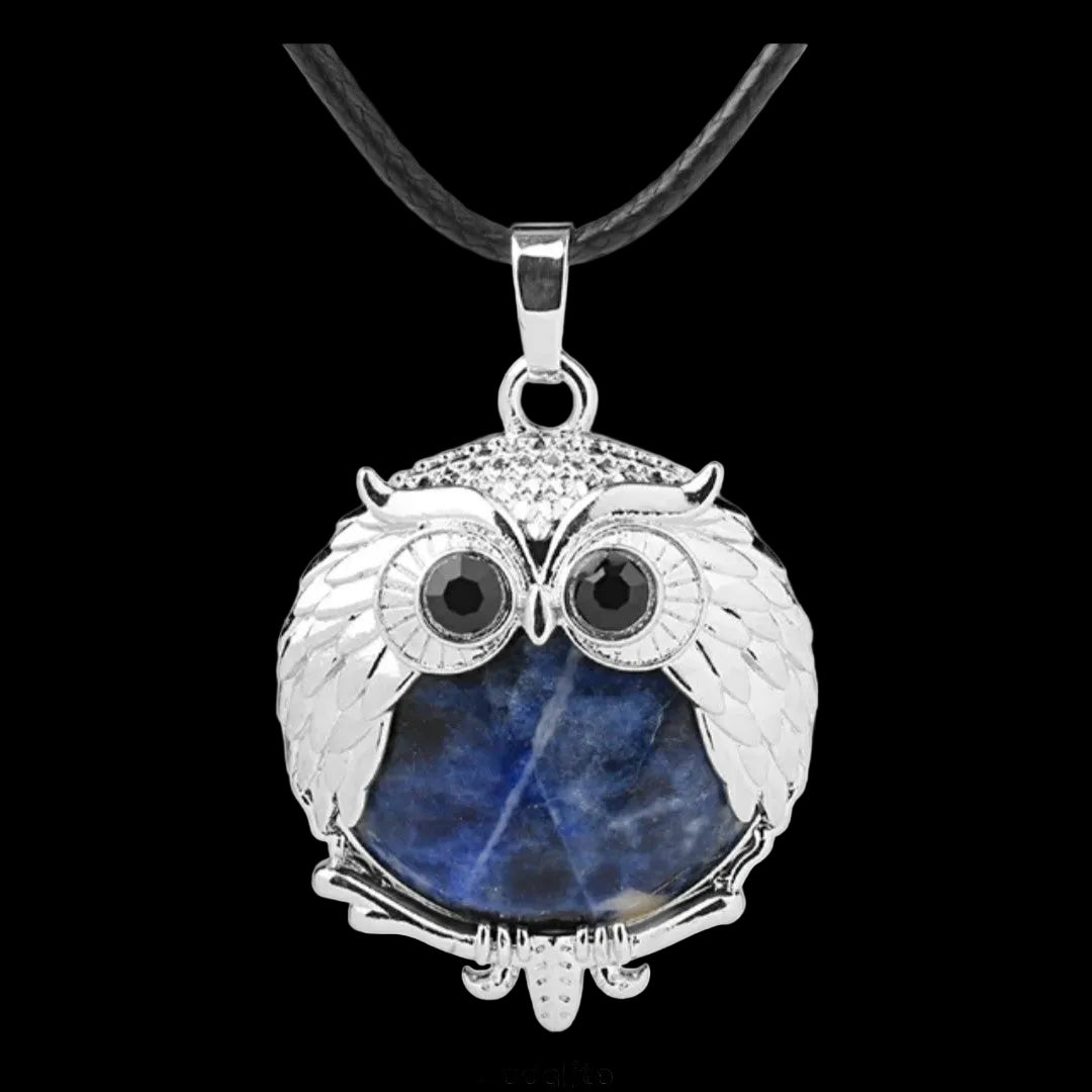 Stone Owl Necklace