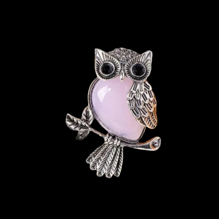 Stone Owl Necklace