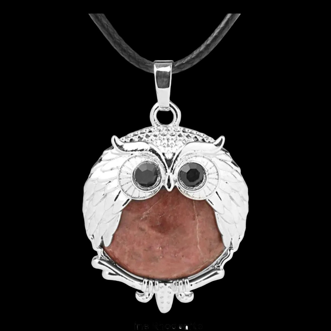 Stone Owl Necklace