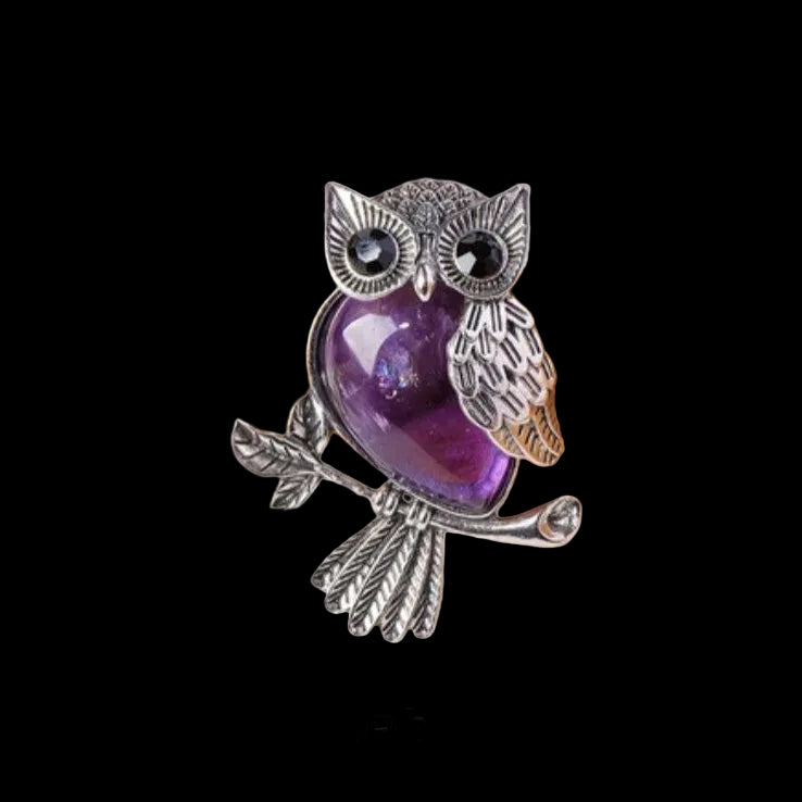 Stone Owl Necklace