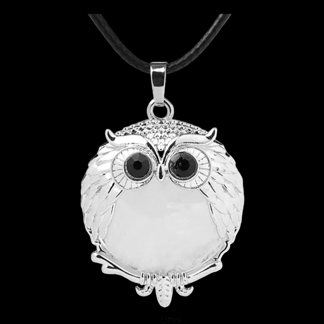 Stone Owl Necklace