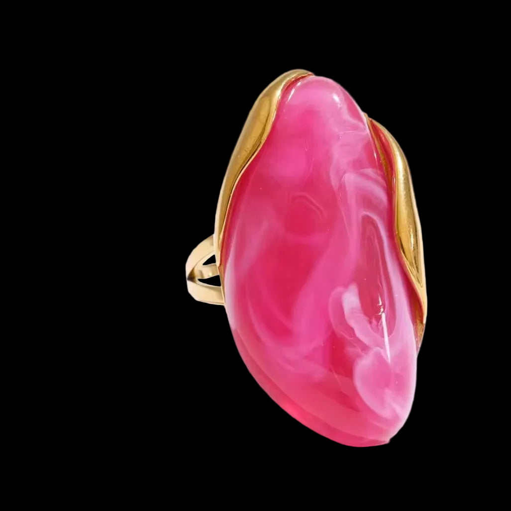 Wavy Statement Ring