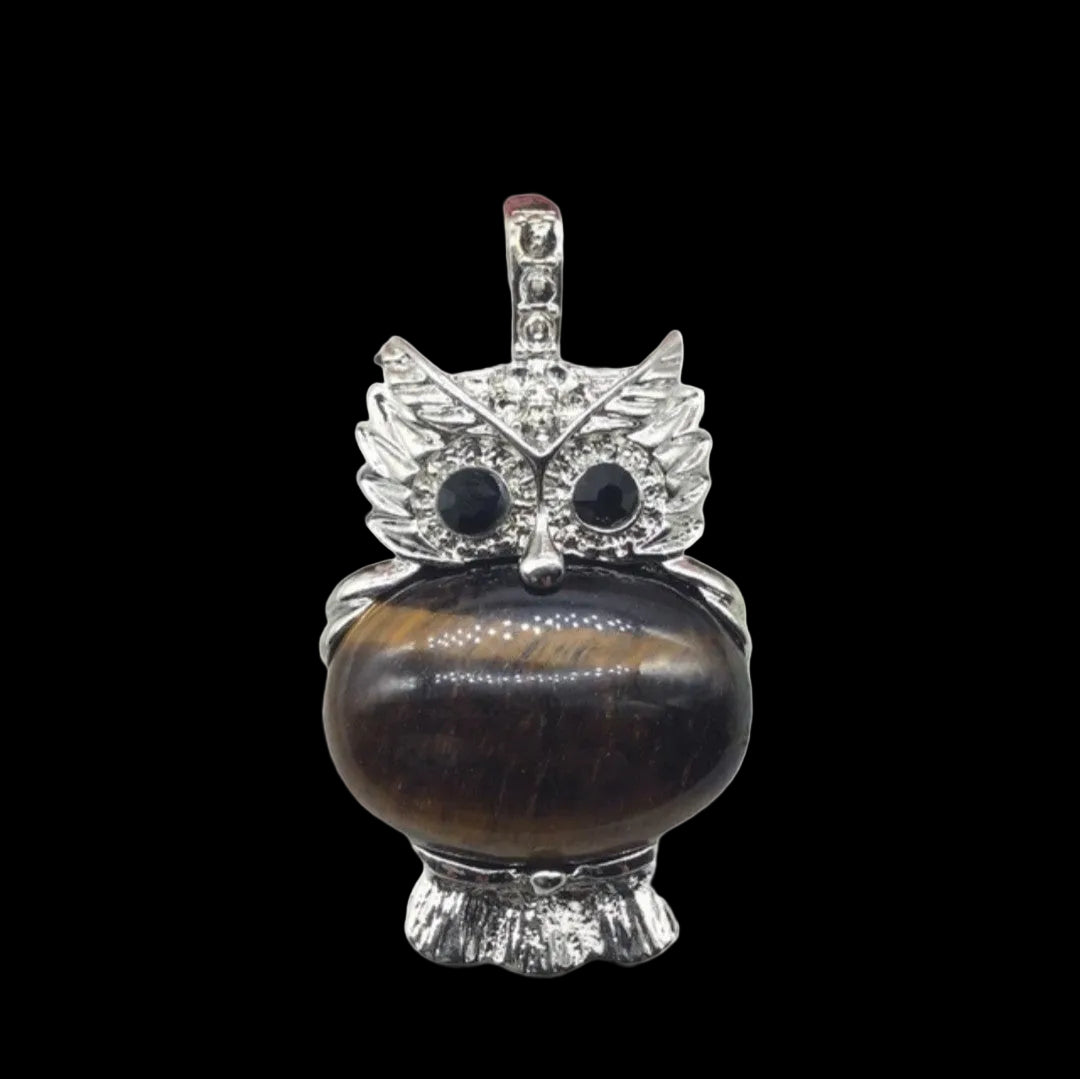 Stone Owl Necklace