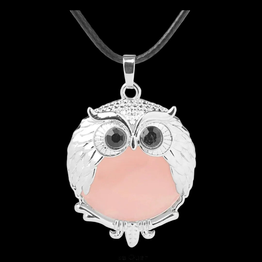 Stone Owl Necklace