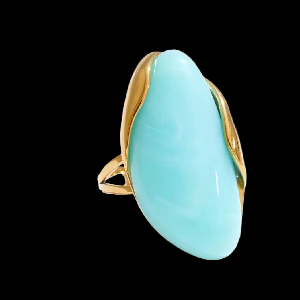 Wavy Statement Ring