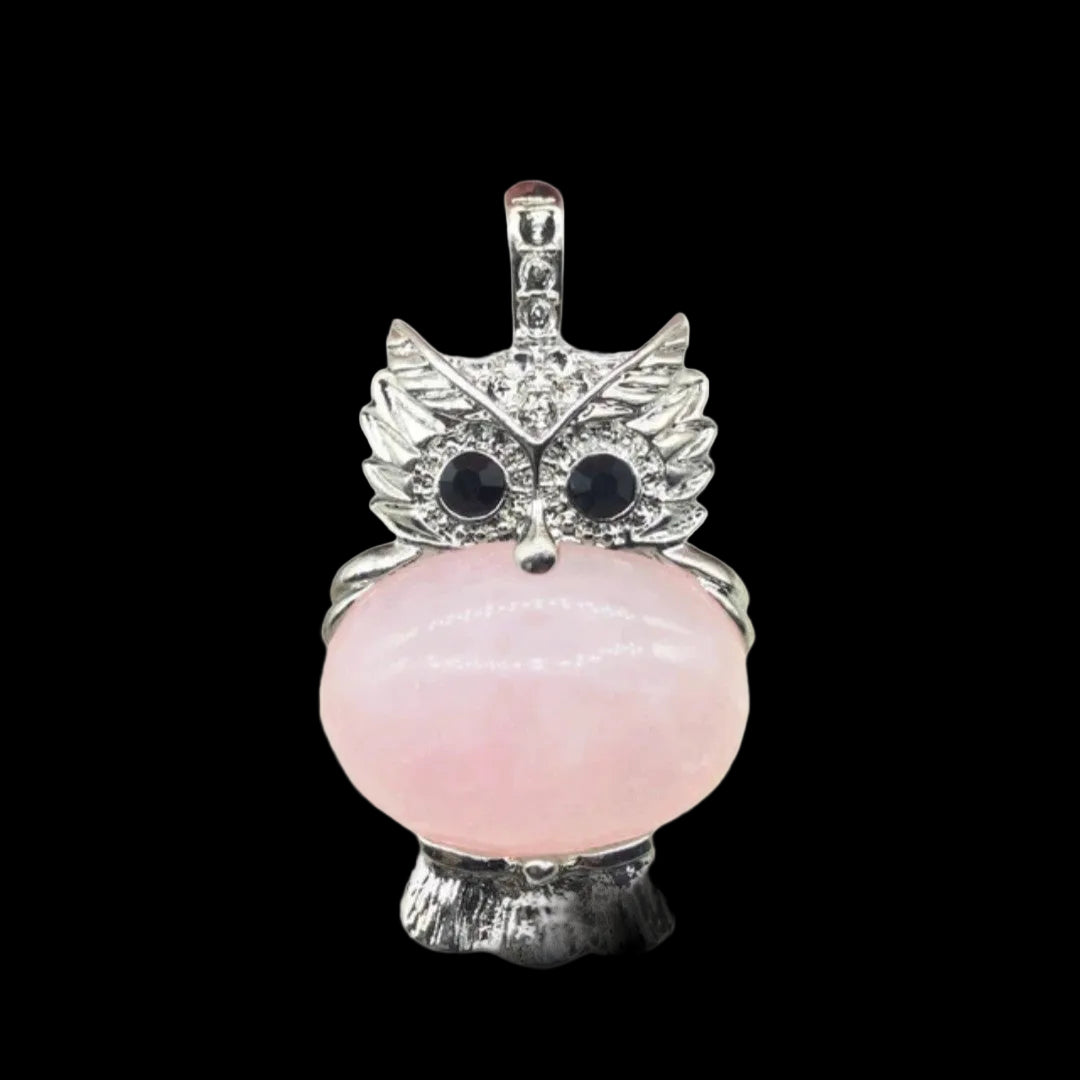 Stone Owl Necklace