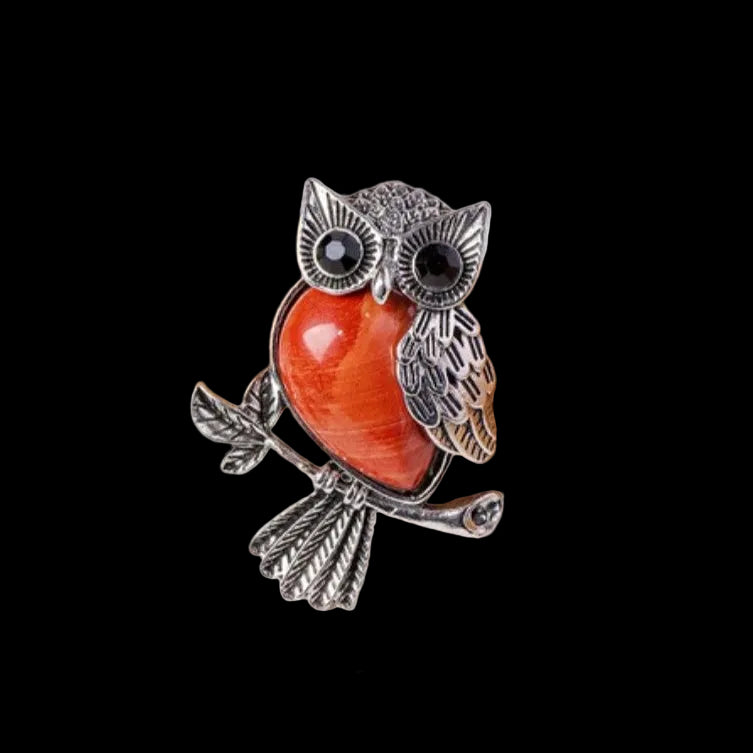 Stone Owl Necklace