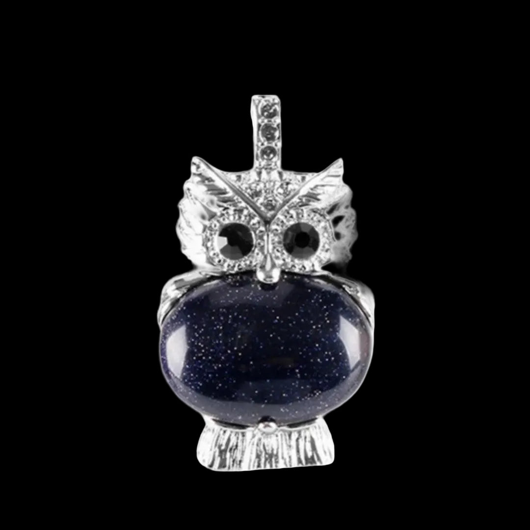 Stone Owl Necklace