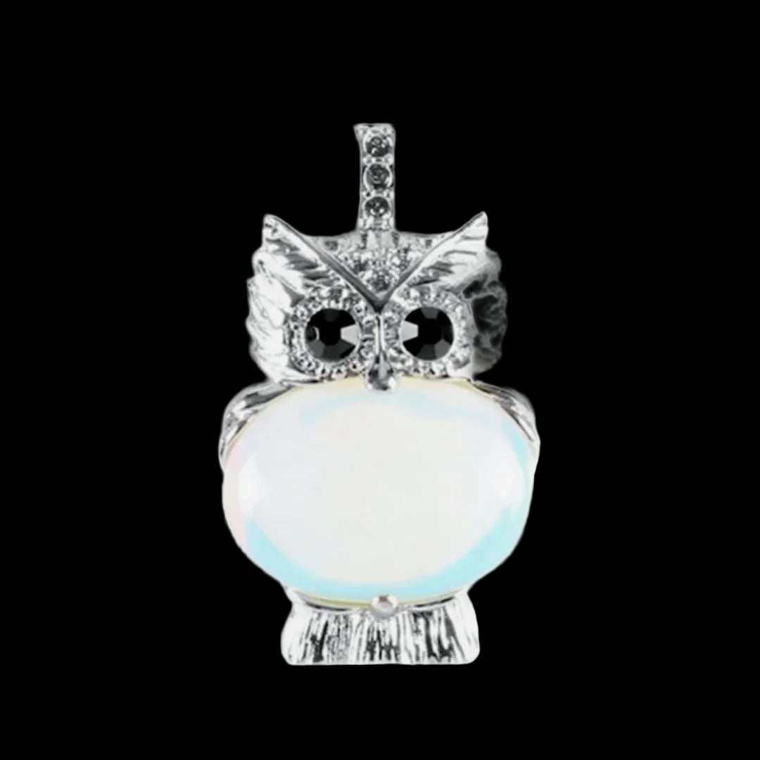 Stone Owl Necklace