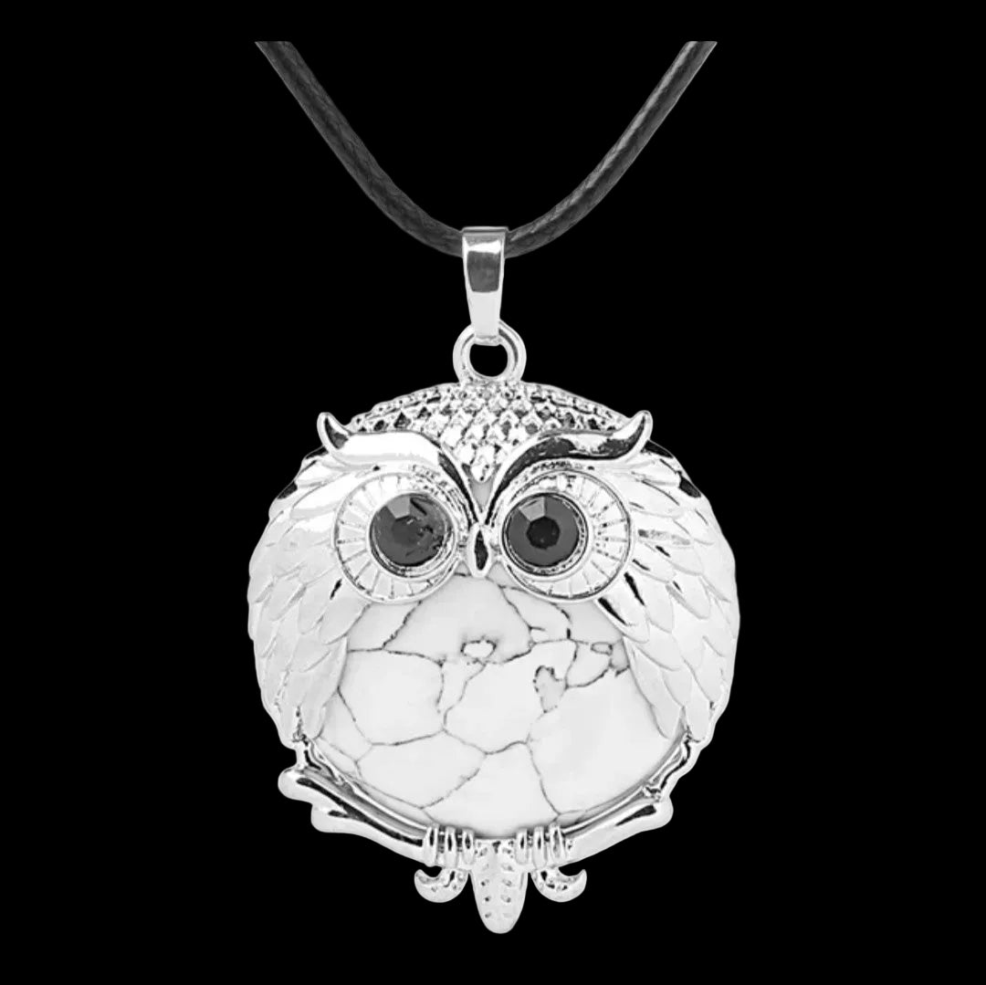 Stone Owl Necklace