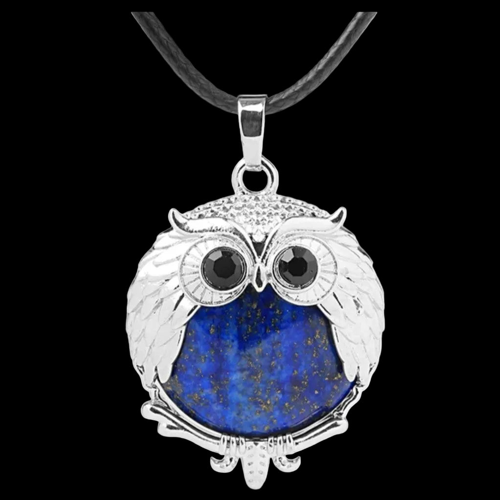 Stone Owl Necklace