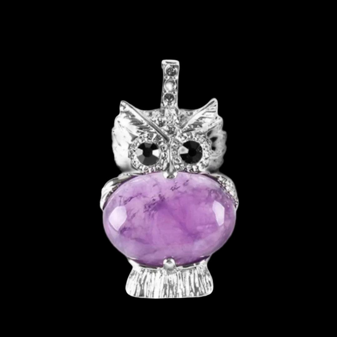 Stone Owl Necklace