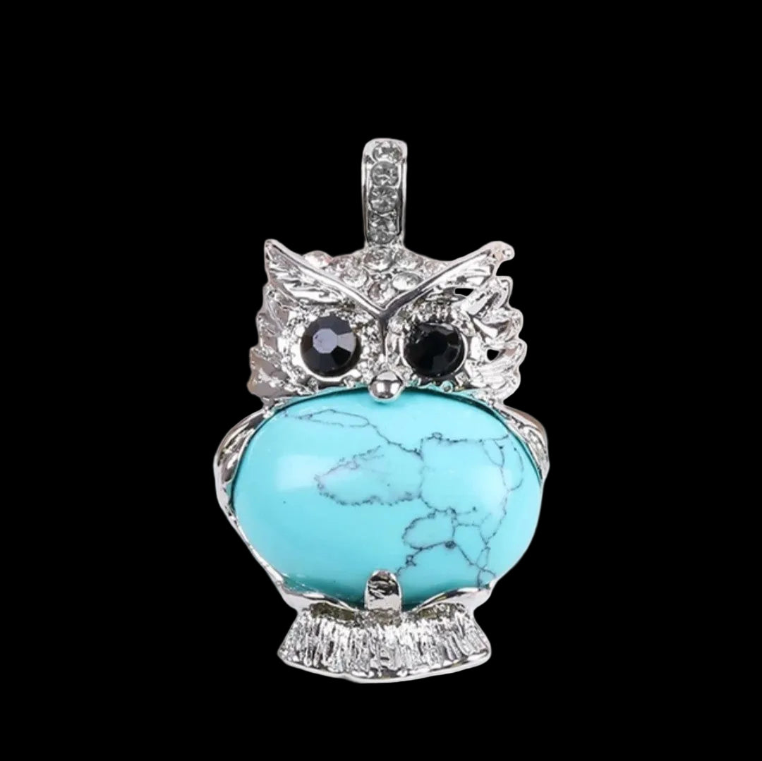 Stone Owl Necklace