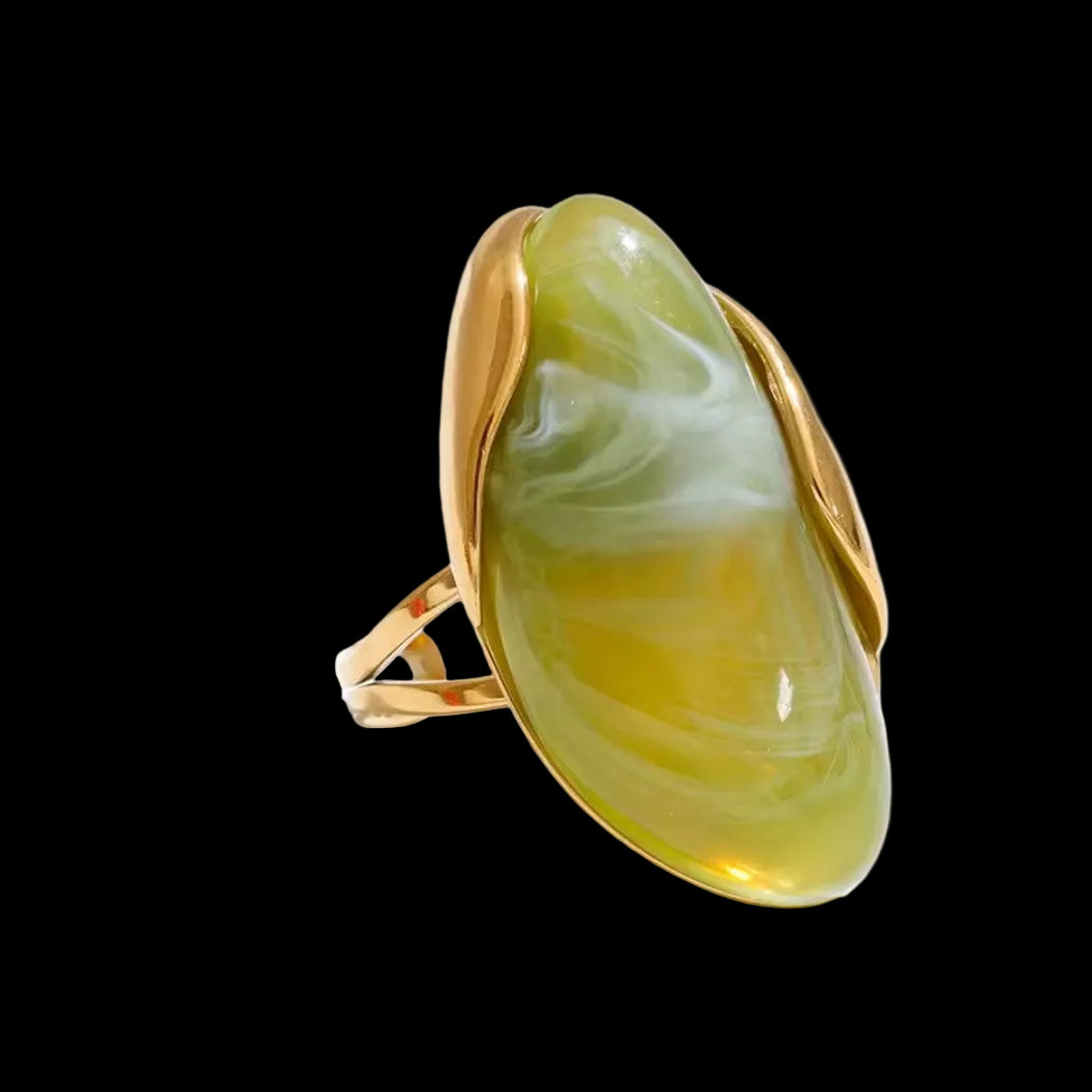 Wavy Statement Ring