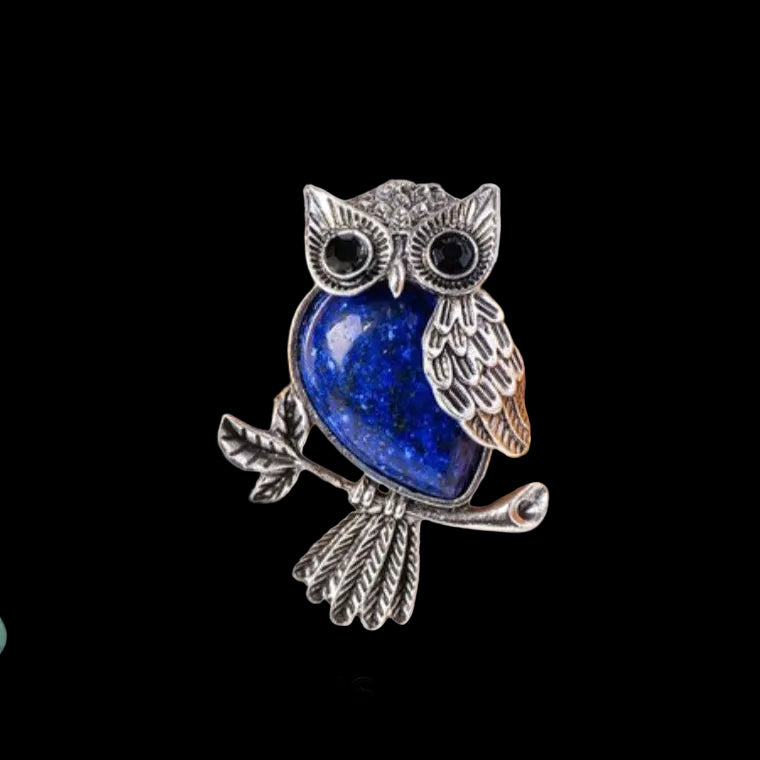 Stone Owl Necklace