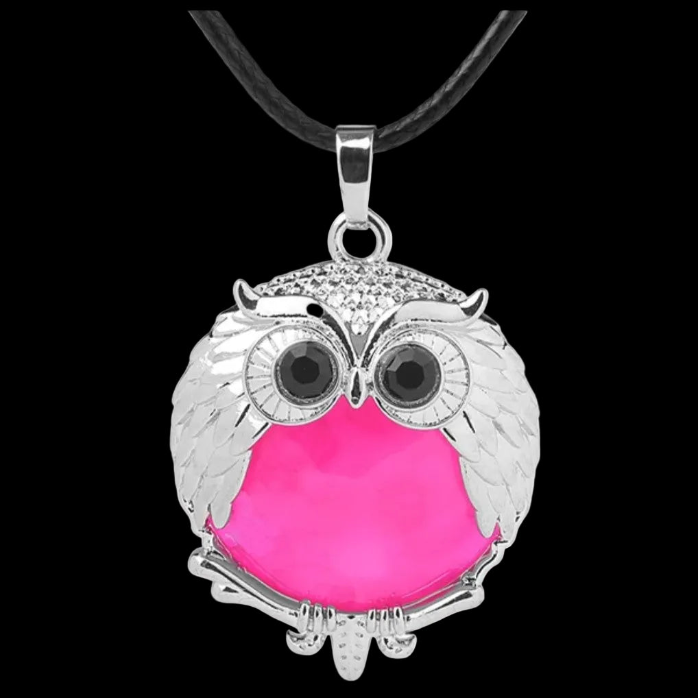 Stone Owl Necklace