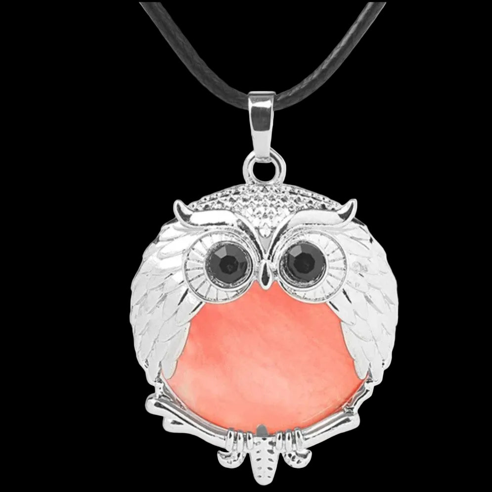 Stone Owl Necklace
