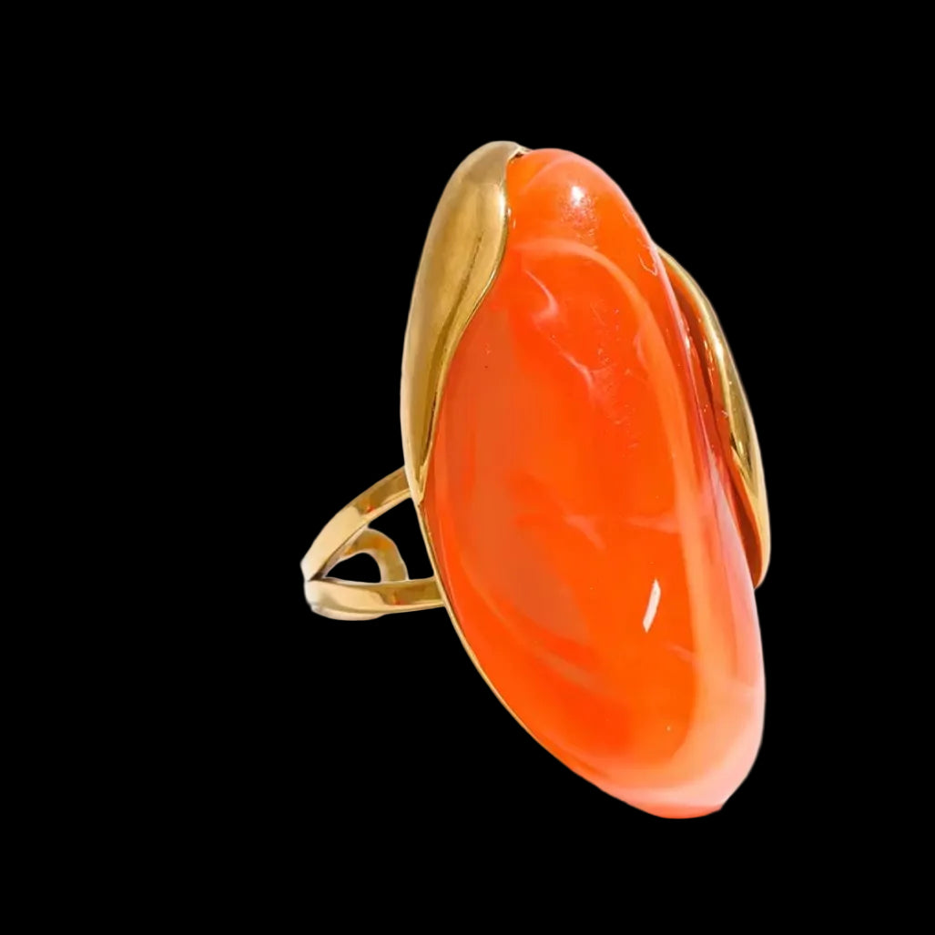Wavy Statement Ring