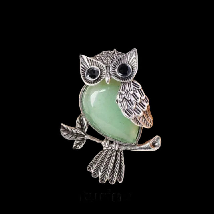 Stone Owl Necklace